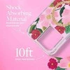 Rifle Paper Clear MagSafe - dėklas, dekoruotas auksiniu raštu, skirtas Apple iPhone 14 Pro Max Rose Garden