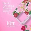 Rifle Paper Šautuvų popierius Skaidrus MagSafe – aukso spalvos dėklas skirtas iPhone 14 / iPhone 13 (Rose Garden)