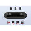 Ugreen Atminties kortelių Micro SD, SD skaitytuvas USB-C 3.1, juodas