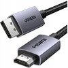 Ugreen DP į HDMI laidas su elegantiškomis jungtimis