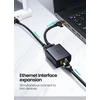 Ugreen Tinklo daliklis ekranuotas RJ45 -> 2xRJ45 (8P8C) (2 vnt)