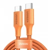 Ugreen Kabelis USB-C UGREEN L502 PD 5A 1m (oranžinė)