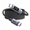 Kabelis USB-C Ugreen L530 240W, 480Mbps, 3m (pilka)