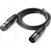 XLR lizdas XLR kištukinis kabelis UGREEN 20710B - 2m (juodas)