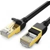 UGREEN Ethernet RJ45 plokščias tinklo kabelis Cat.7 STP 10m juodas