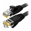 Ugreen NW102 Plokščias tinklo kabelis RJ45, Cat.6, UTP, juodas, 20 m (50181)