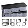 Ugreen 8K@60Hz HDMI KVM komutatorius (2 PC <-> 2 monitoriai + 4 įrenginiai)