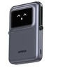 Powerbank magnetyczny 10000mAh Ugreen Uno PB572, Qi 7.5W (pilka)