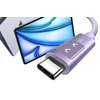 Ugreen Uno L509 USB-C į USB-C laidas, 100 W, 2 m (violetinis)
