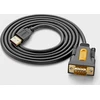 Ugreen USB-A – RS-232 USB laidas, 1 m juodas (20210B)