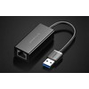Adapteris sieciowy Ugreen CR111 USB 3.0 do RJ45, Gigabit Ethernet (juoda)
