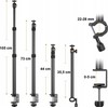 Laikiklis Desktop Studio Arm Tripod Vlog 2x 360s Head / Ulanzi Vijim Ls02