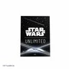 Ultra Pro „Gamegenic: Star Wars Unlimited“ – piešinių dėklai – juodos spalvos kortelės nugarėlė