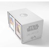 Ultra Pro Gamegenic: Star Wars Unlimited – dvigubų kaladžių dėklas – balta/juoda