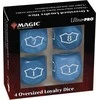 Ultra-Pro Ultra-Pro: Magic the Gathering - Island - 22 mm DeluxE Lojalumo kauliukai rinkinys