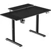 Elektra reguliuojamas kompiuterio stalas Ultradesk Highlander, 120x60 cm, juodas