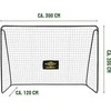 Umbro Futbolo vartai su tinklu 300x205x120 cm