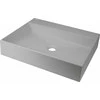 Granitinis praustuvas Deante Correo 50x40 cm, CQR_SU5S, Metallic pilkas