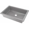 Granitinis praustuvas Deante Correo CQR_SU5U, Metallic pilkas