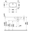 Duravit izlietne D-Code, 495x290 mm, zem virsmas, balta