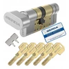 tedee – Europinis modulinis cilindras GERDA EXXO SMART 31-62 mm / 31-62 mm, sidabrinis