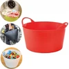 UN FLEXI Raudonas FLEXI BASKET 14L
