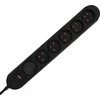 UN JT maitinimo juosta SURGE PROTECTOR pratęsimo kabelis AL3 5 SOCET 3M Juodas