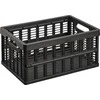 Sulankstoma plastikinė dėžė M Plast Team 16.3/3.5x35.5x24.2cm juoda