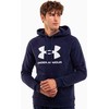 UAR Under Armour Rival Fleece Logo HD vyriškas džemperis tamsiai mėlynas mėlynas 1379758 410 L