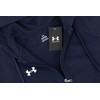 UAR Under Armour vyriški „Rival Fleece“ džemperiai su gobtuvu, mėlyni, Mėlyna 1379767 410