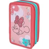 Undercover Slaptas pieštukų dėklas Trivietis pieštukų dėklas su priedais, Minnie Mouse