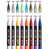 Posca - PC3M - Plunksnakotis plonu antgaliu, 16 vnt.