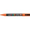 Žymeklis UNI Posca PC-3M, apvalus, 0.9 - 1.3 mm, oranžinis