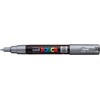 Žymeklis UNI Posca PC-1M, apvalus, 0.7 mm, sidabrinis