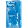 Unimil Natural+ latekso prezervatyvai 12vnt