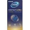 Unimil Contact Ultra ultra ploni tepami prezervatyvai 12 vnt.