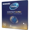 Unimil Contact Ultra ultra ploni tepami prezervatyvai 3 vnt.