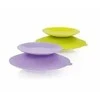 Uniq Unik Akcija! Stay-in-Place padėklas-laikiklis su prisiurbtukais lėkštėms, buteliukams ir puodeliams, 2 vnt. Lime&amp,Lavender 160494 LILA