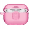 Dėklas Uniq Glase Pro Case for AirPods Pro 3 Lock Case - Transparent Rožinė