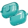 „Uniq Glase Pro“ dėklas, skirtas „AirPods Pro 3“ ausinėms, su užraktu – permatomas Mėlyna