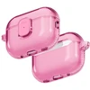 Dėklas Uniq Glase Pro Case for AirPods Pro 3 Lock Case - Transparent Rožinė