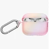 Dėklas Uniq Iridescia Hang Case for AirPods Pro 3 - Transparent Rožinė