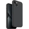 UNIQ dėklas Lino Hue Apple iPhone 14 Plus / 15 Plus 6.7" Magclick Charging pilkos spalvos