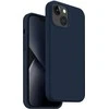 UNIQ dėklas Lino Apple iPhone 14 Plus / 15 Plus 6.7" mėlynos spalvos