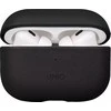 UNIQ dėklas Terra AirPods Pro 2 gen.Genuine Leather (2022/2023) juodos spalvos