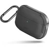 UNIQ Valencia dėklas AirPods Pro gunmetal pilkos spalvos Antimicrobial