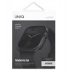UNIQ Valencia dėklas Watch Series 46mm midnight juodos spalvos