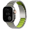 UNIQ Strova Flex apyrankė for Apple Watch 44/45/46/49mm sidabro spalvos Lime