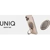 UNIQ Gripfit 360 magnetinis laikiklis ir atramėlė; magnetinis laikiklis flint pilkos spalvos
