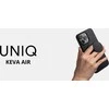 UNIQ dėklas Keva Air Apple iPhone 16 Pro Max 6.9" Magclick Charging juodos spalvos